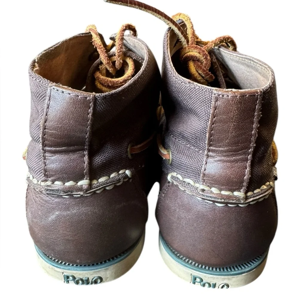 Polo by Ralph Lauren Men's Brawley lace up ankle boot size 11